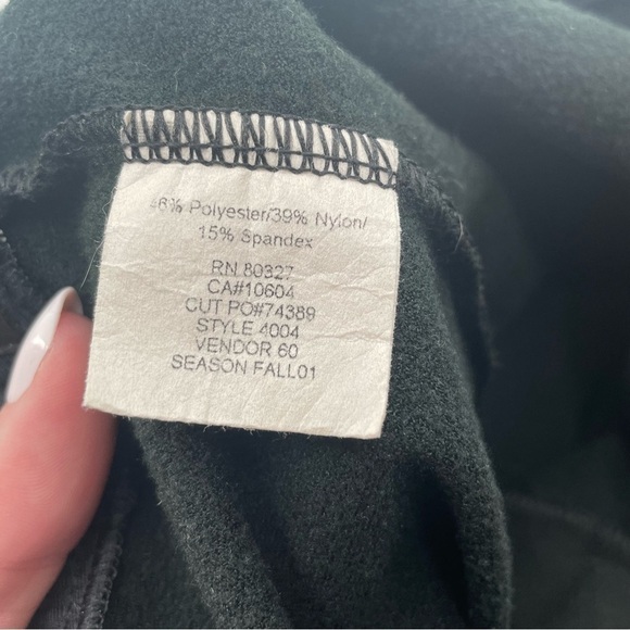 PEARL IZUMI Women’s Fleece lined Black Leggings zipper bottoms size: Medium - Picture 9 of 13